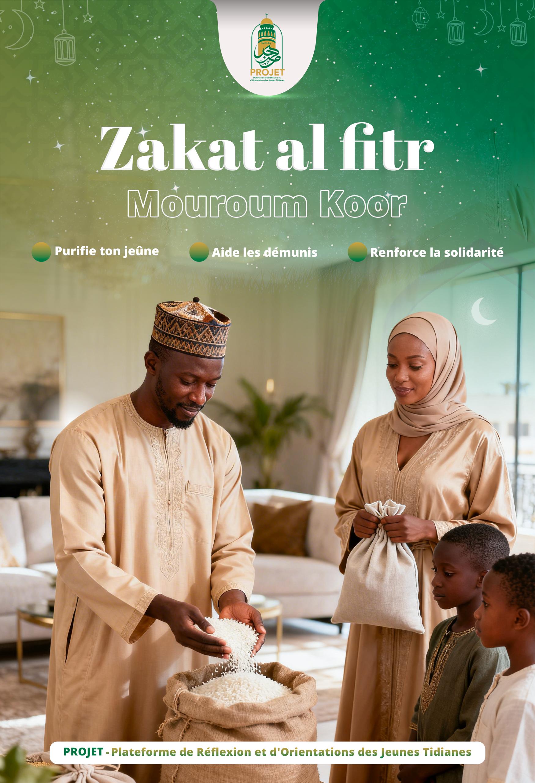 La Zakat al-Fitr (Mouroum Koor) : Ce qu'il faut savoir avant l'Aïd