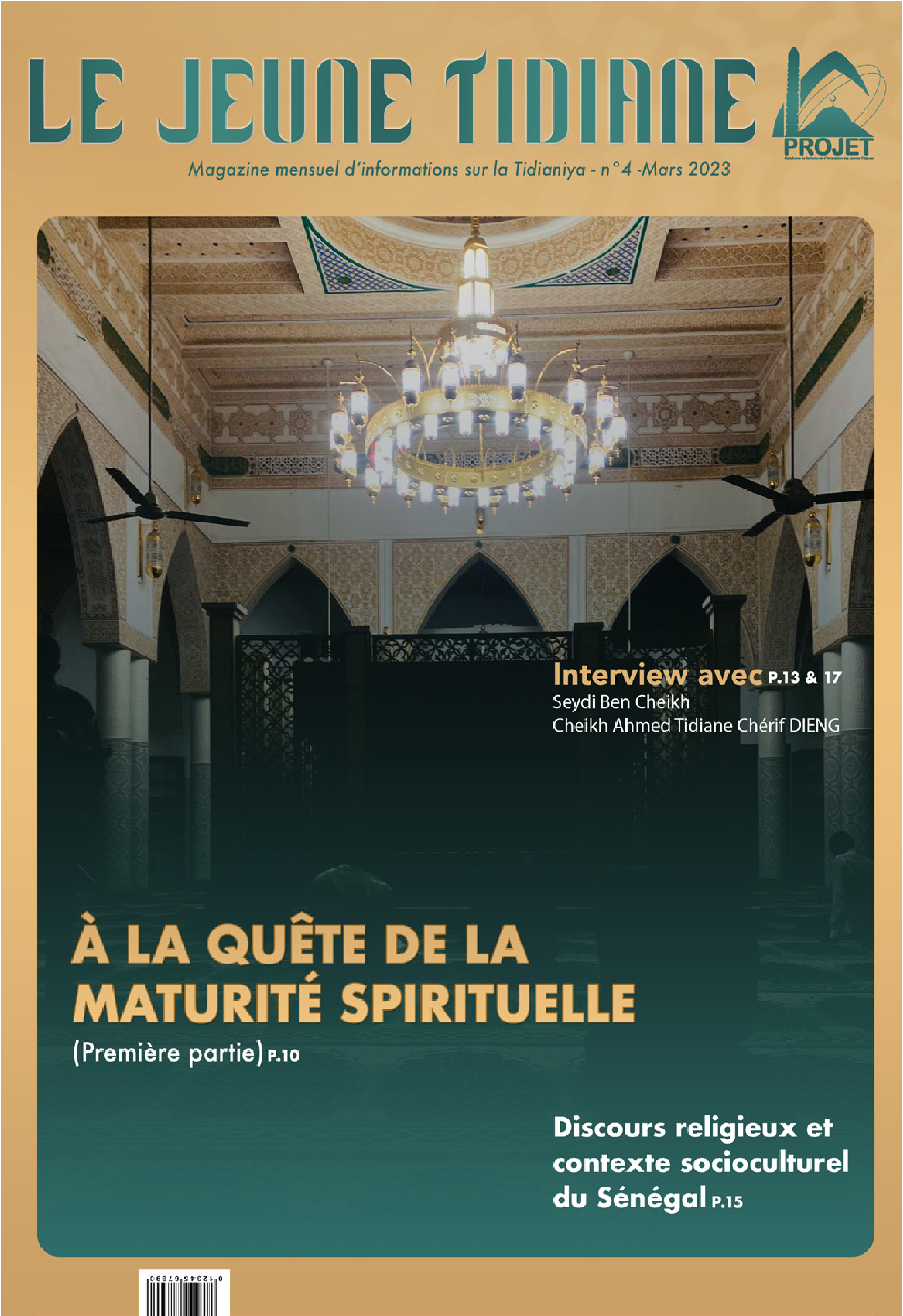 Couverture de Quatrième édition du Jeune Tidiane